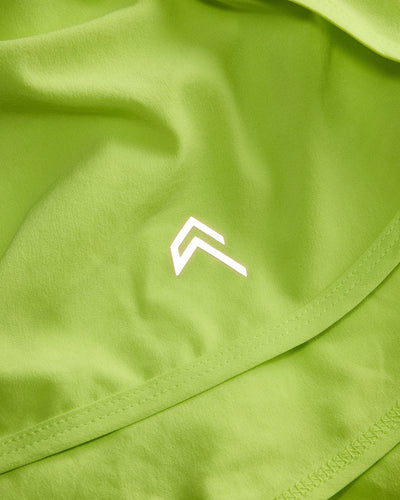 AirMove™ Lined Shorts 3" with Reflective Logo | Citrus Green