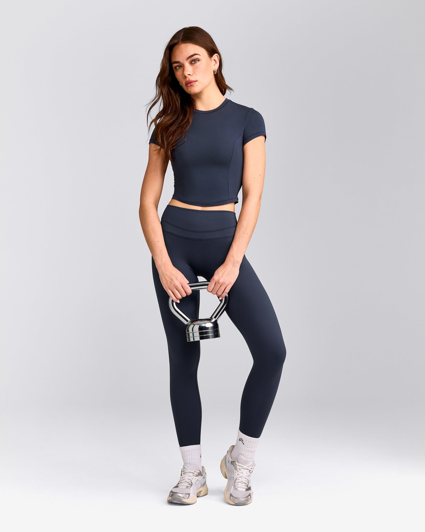Mellow™ Motion Crew Neck Mid Top | True Blue