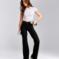 Mellow™ Motion Crew Neck Mid Top | White