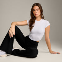 Mellow™ Motion Crew Neck Mid Top | White