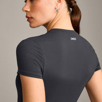 Mellow™ Motion Crew Neck Top | Coal