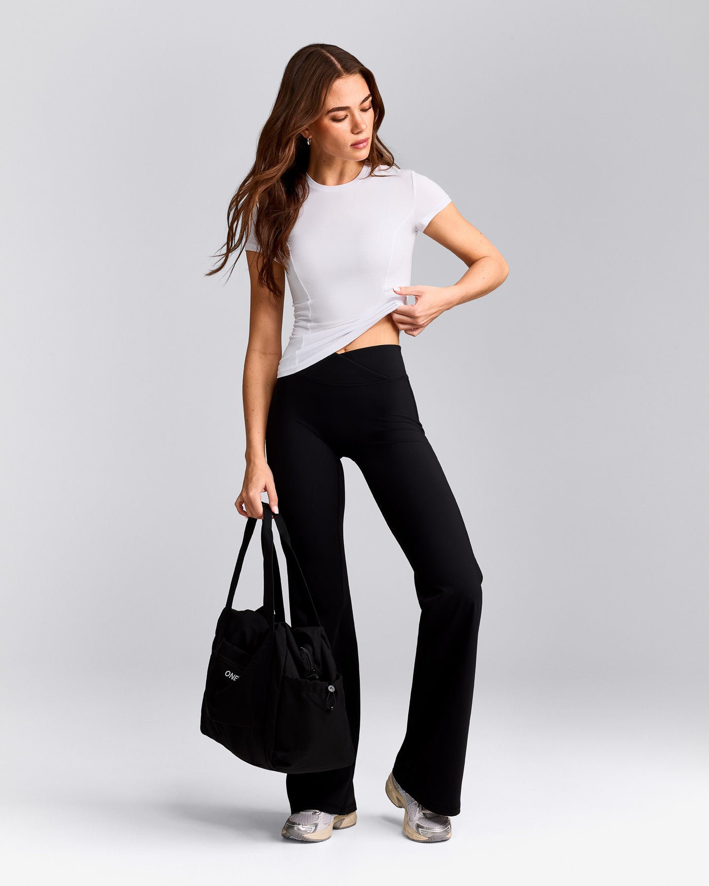 Mellow™ Motion Crew Neck Top | White