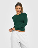 Mellow™ Soft Long Sleeve Top | Racing Green