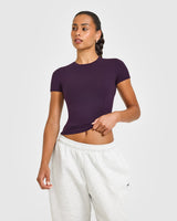 Mellow™ Soft Short Sleeve T-Shirt | Blackberry Purple