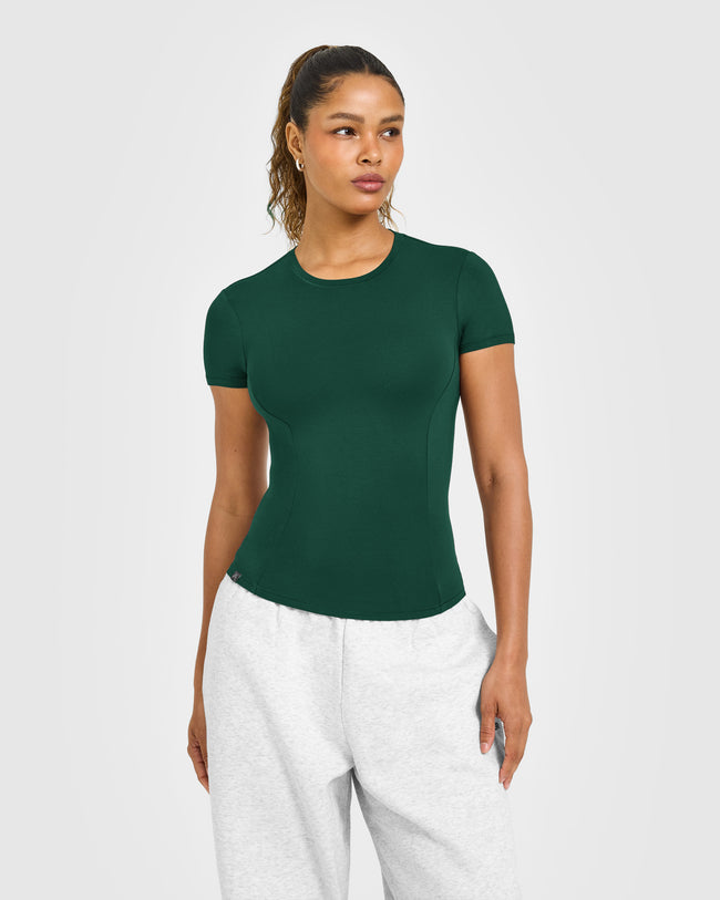 Mellow Soft Short Sleeve T-Shirt | Racing Green