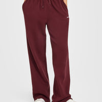 Mid Weight Relaxed Straight Leg Joggers | Rosewood