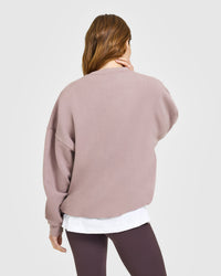 Mid Weight Sweatshirt | Dusty Purple