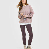 Mid Weight Sweatshirt | Dusty Purple