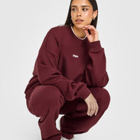 Mid Weight Sweatshirt | Rosewood