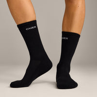 Oner Long Crew Socks 1 Pack | Black