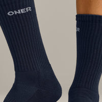 Oner Long Crew Socks 1 Pack | True Blue
