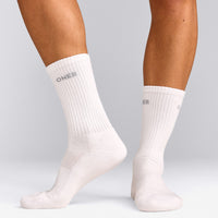 Oner Long Crew Socks 1 Pack | White