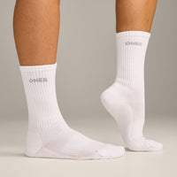 Oner Long Crew Socks 1 Pack | White