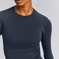Oner Seamless Fitted Long Sleeve Top New Branding | True Blue
