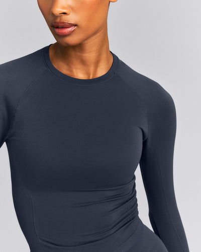 Oner Seamless Fitted Long Sleeve Top New Branding | True Blue