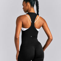 Oner Seamless Fitted Tank Top New Branding | Black