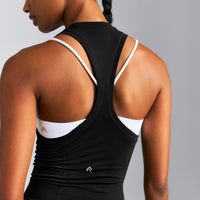 Oner Seamless Fitted Tank Top New Branding | Black