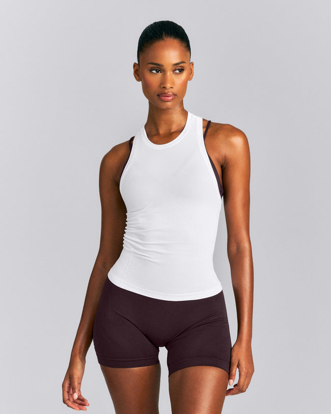 Oner Seamless Fitted Tank Top New Branding | White