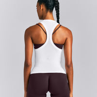Oner Seamless Fitted Tank Top New Branding | White