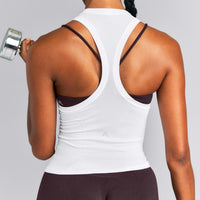Oner Seamless Fitted Tank Top New Branding | White
