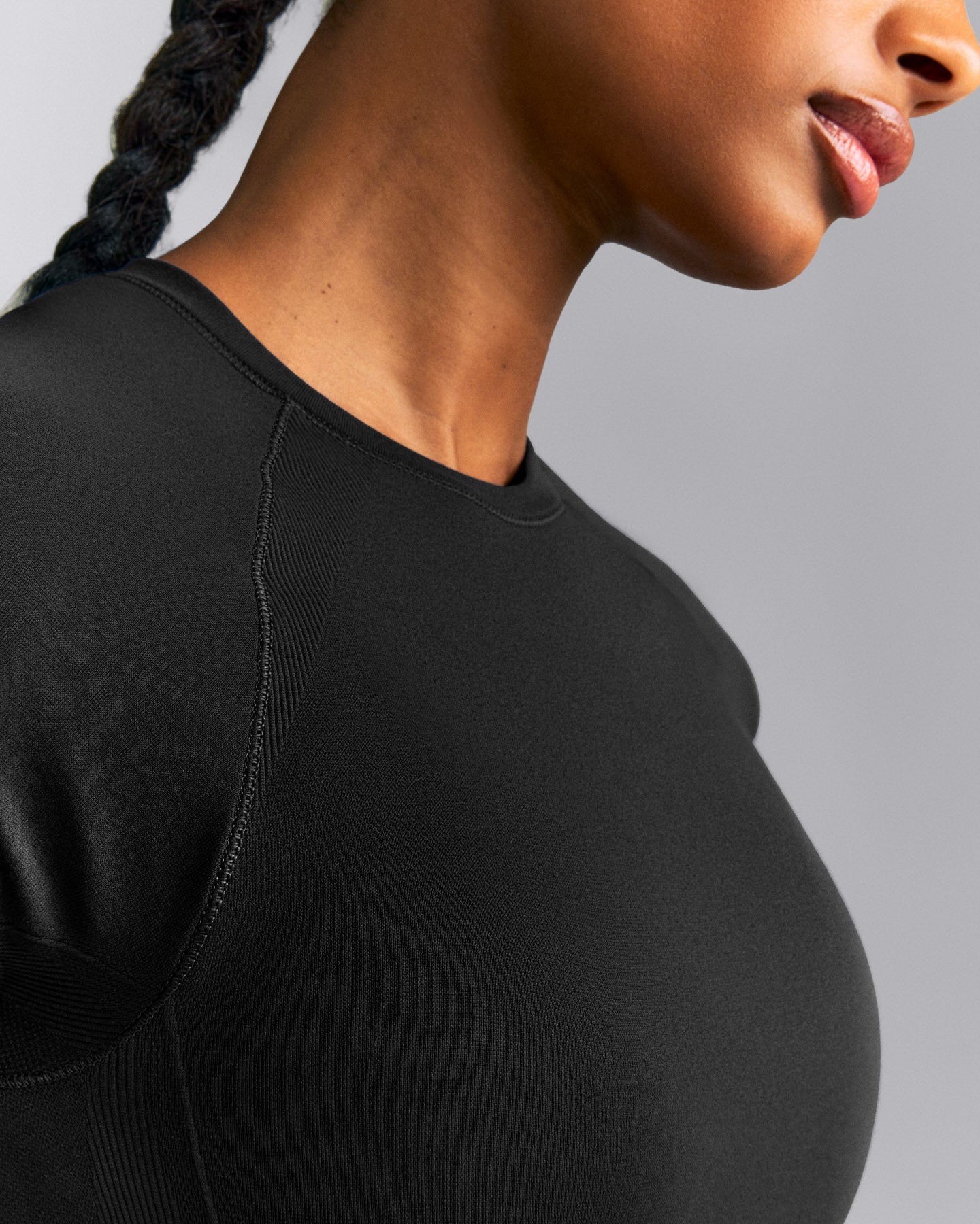 Oner Seamless Fitted Top New Branding | Black