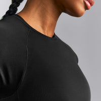 Oner Seamless Fitted Top New Branding | Black