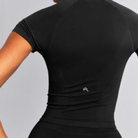 Oner Seamless Fitted Top New Branding | Black