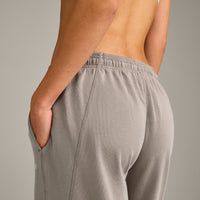 Raw Cut Lounge Wide Leg Joggers | Washed Minky