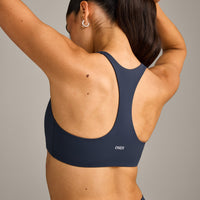 SoftMotion™ Bralette with Gray Logo | True Blue