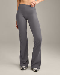SoftMotion™ Flared Bottoms with Gray Logo | Ash Gray