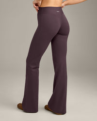 SoftMotion™ Flared Bottoms with Gray Logo | Dark Umber Brown