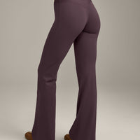 SoftMotion™ Flared Bottoms with Gray Logo | Dark Umber Brown