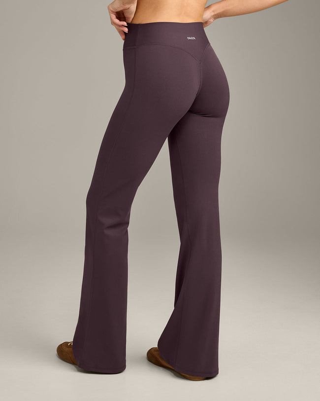 SoftMotion™ Flared Bottoms with Gray Logo | Dark Umber Brown