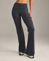 SoftMotion™ Flared Bottoms with Gray Logo | Coal
