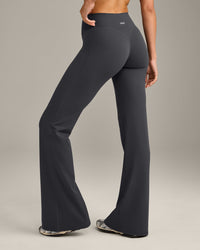 SoftMotion™ Flared Bottoms with Gray Logo | Coal