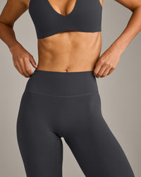 SoftMotion™ Flared Bottoms with Gray Logo | Coal