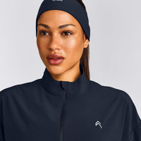 SoftMotion™ Headband with Gray Logo | True Blue