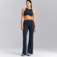 SoftMotion™ High Neck Sports Bra | True Blue