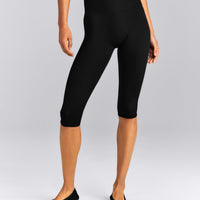 SoftMotion™ High Waisted Capri Leggings New Branding | Black