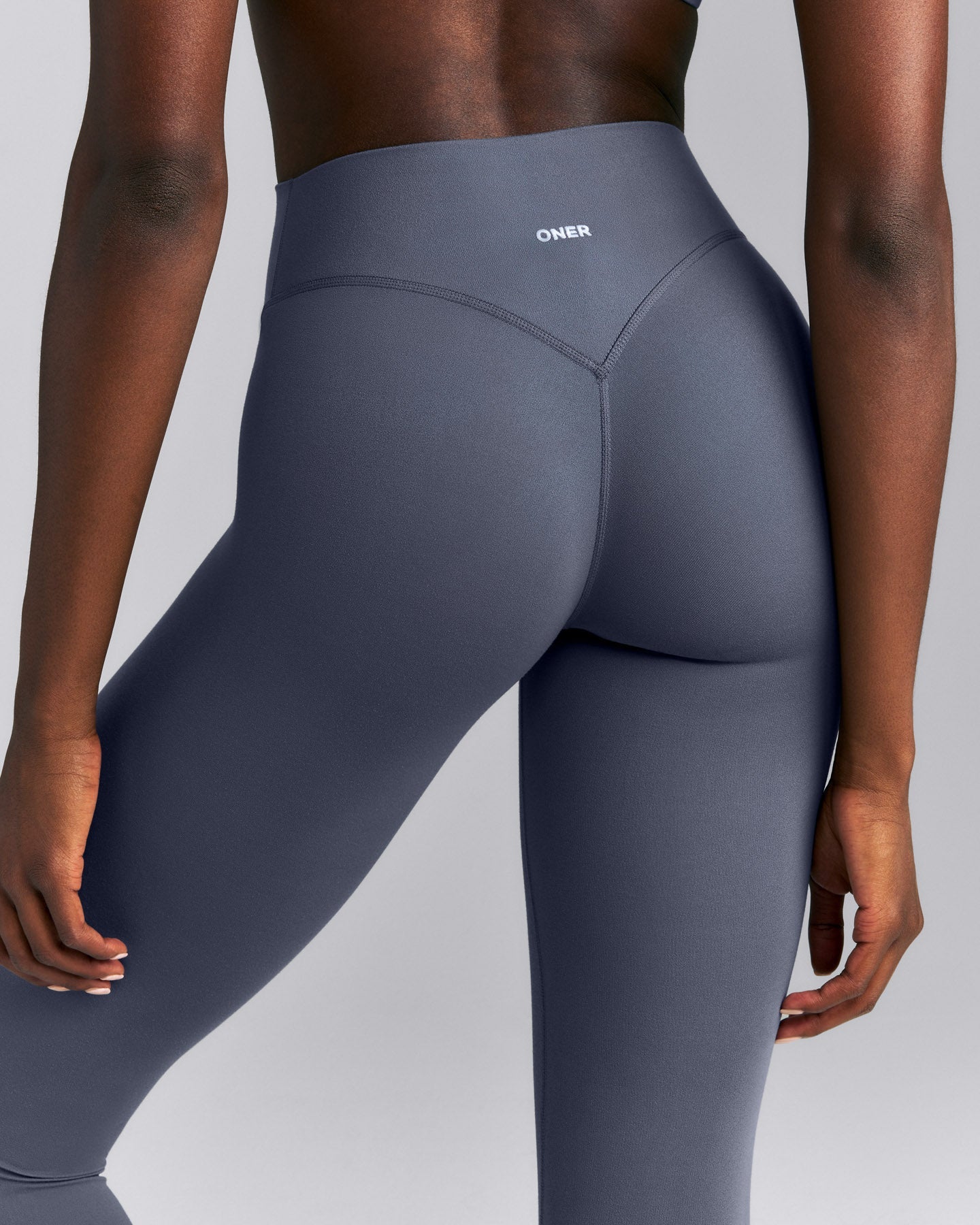 SoftMotion™ High Waisted Leggings | Granite Blue