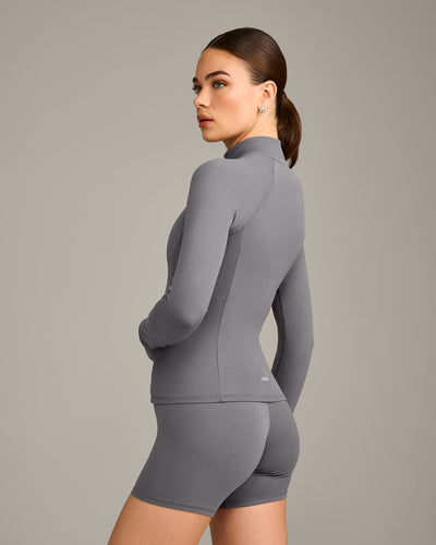 SoftMotion™ Jacket with Gray Logo | Ash Gray