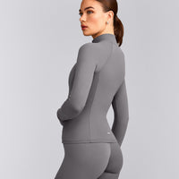 SoftMotion™ Jacket with Gray Logo | Ash Gray