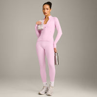 SoftMotion™ Jacket with Gray Logo | Chalk Pink