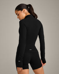 SoftMotion™ Jacket with Gray Logo | Black