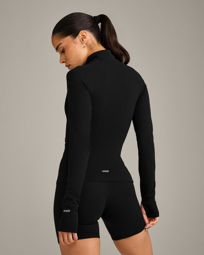 SoftMotion™ Jacket with Gray Logo | Black