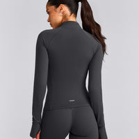 SoftMotion™ Jacket with Gray Logo | Coal