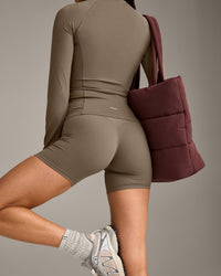 SoftMotion™ Jacket with Gray Logo | Moss Brown