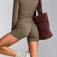 SoftMotion™ Jacket with Gray Logo | Moss Brown
