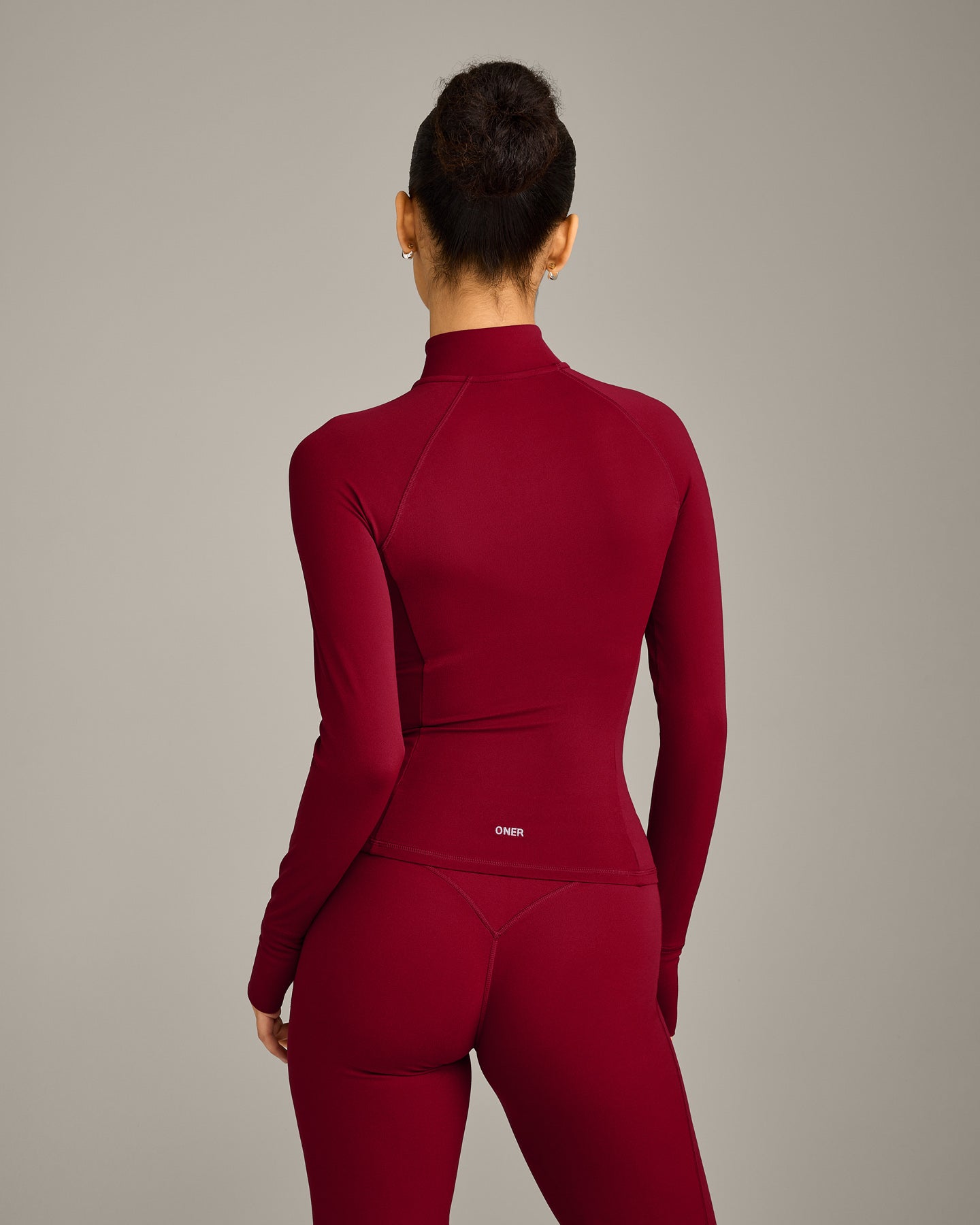 SoftMotion™ Jacket with Gray Logo | Ruby Red