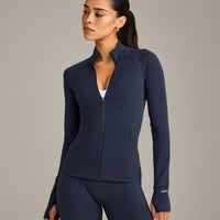SoftMotion™ Jacket with Gray Logo | True Blue